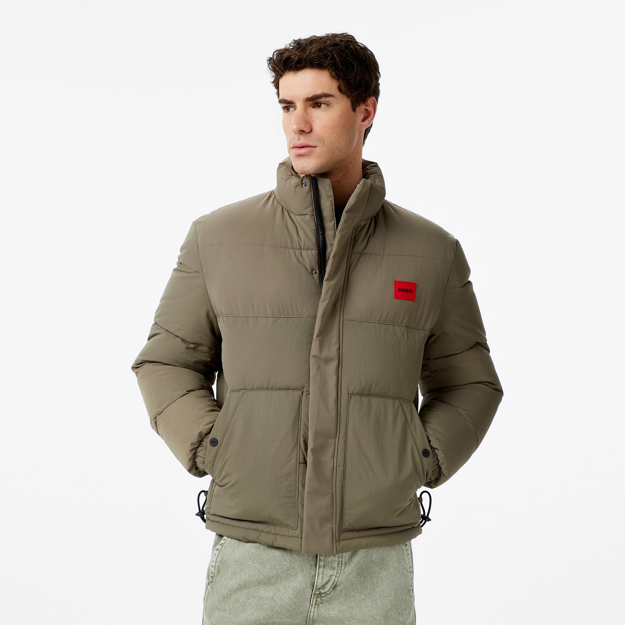  Hugo Balto 2541 Erkek Açık Kahverengi Mont