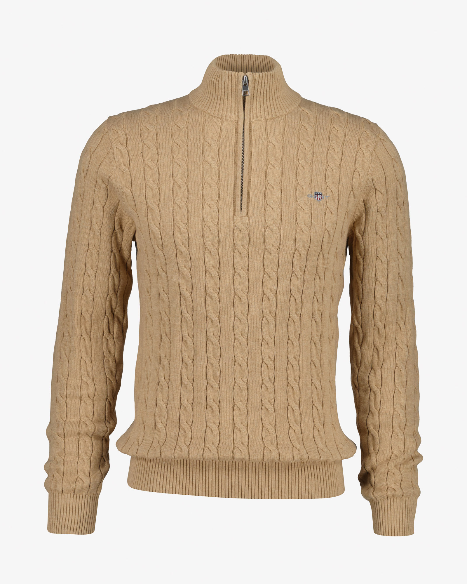  GANT Erkek Yeşil Regular Fit Örgü Kazak