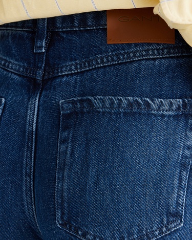  GANT Kadın Mavi Regular Fit  Pantolon