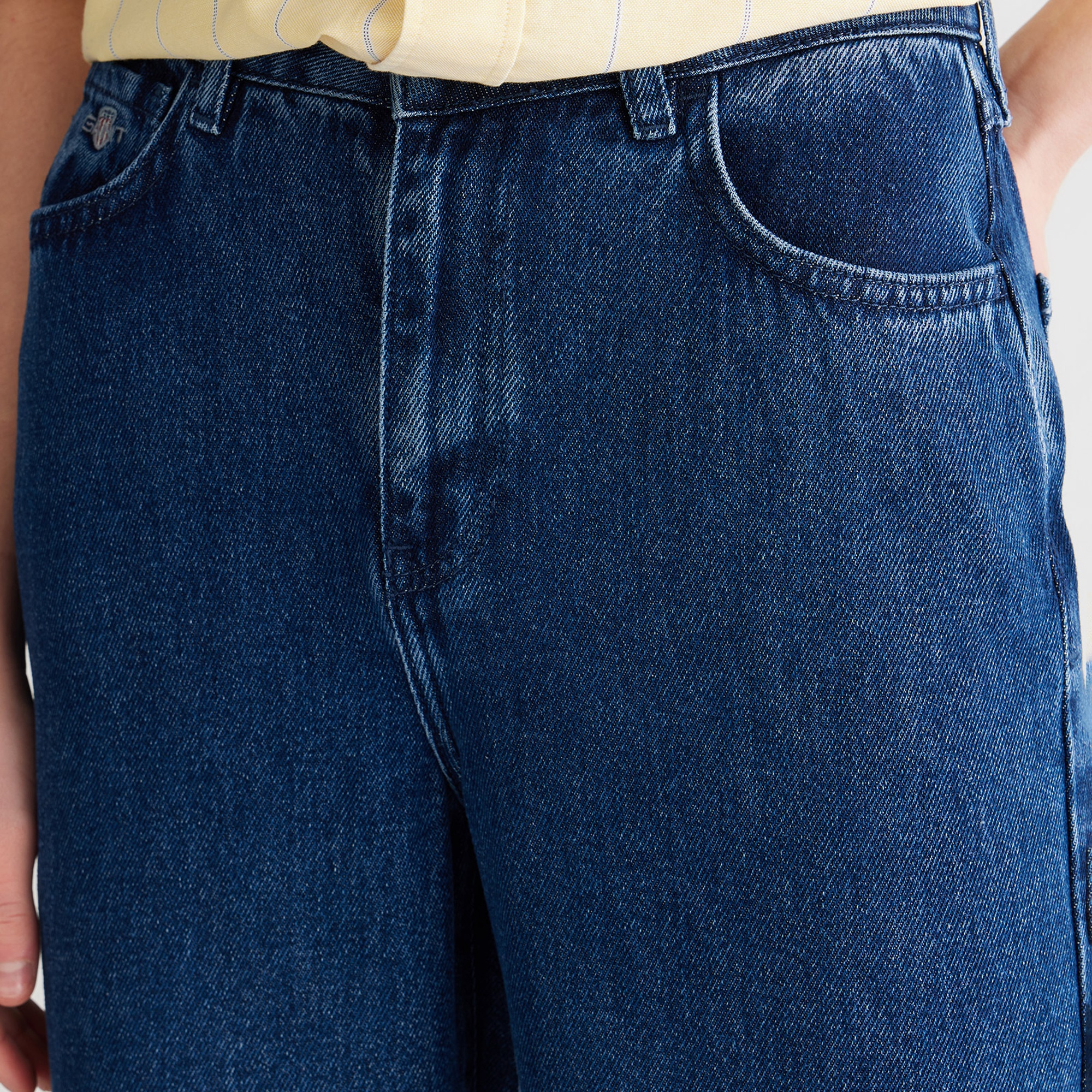 GANT Kadın Mavi Regular Fit  Pantolon