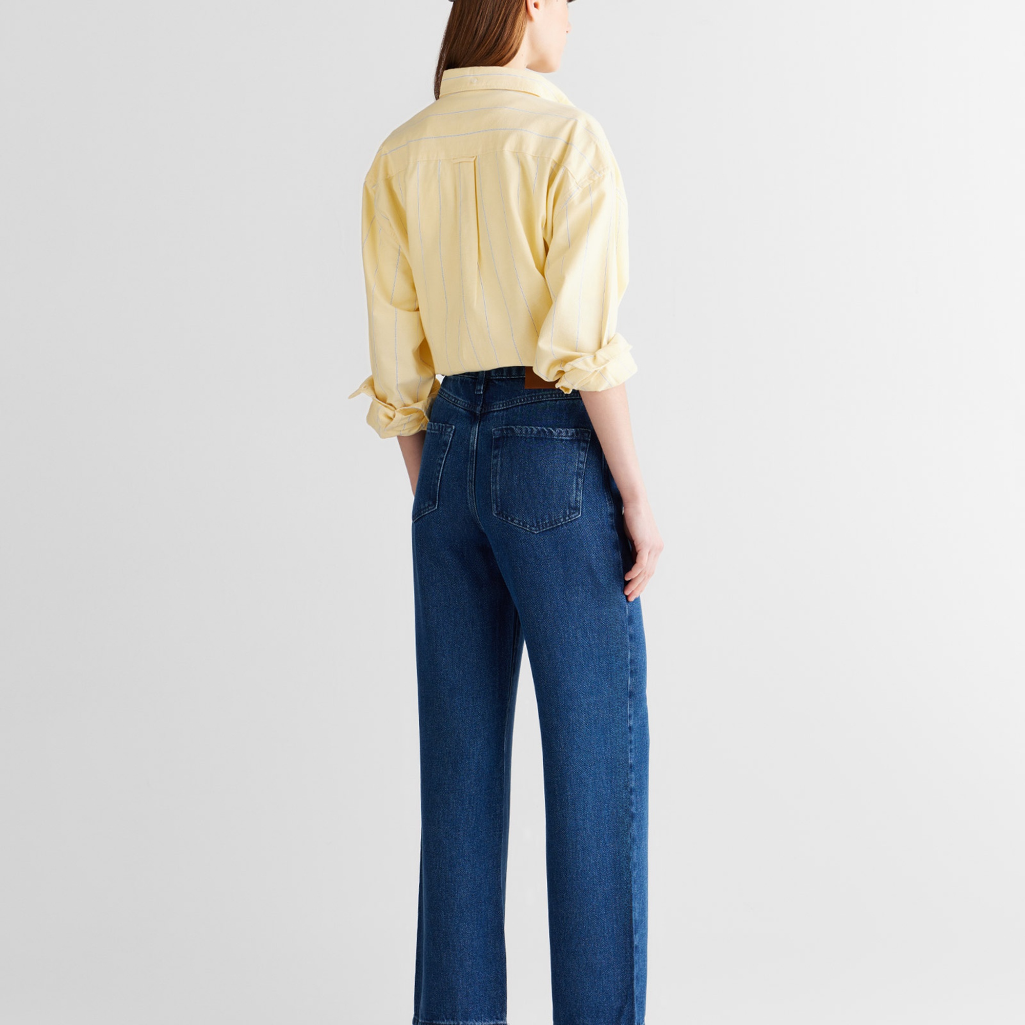 GANT Kadın Mavi Regular Fit  Pantolon