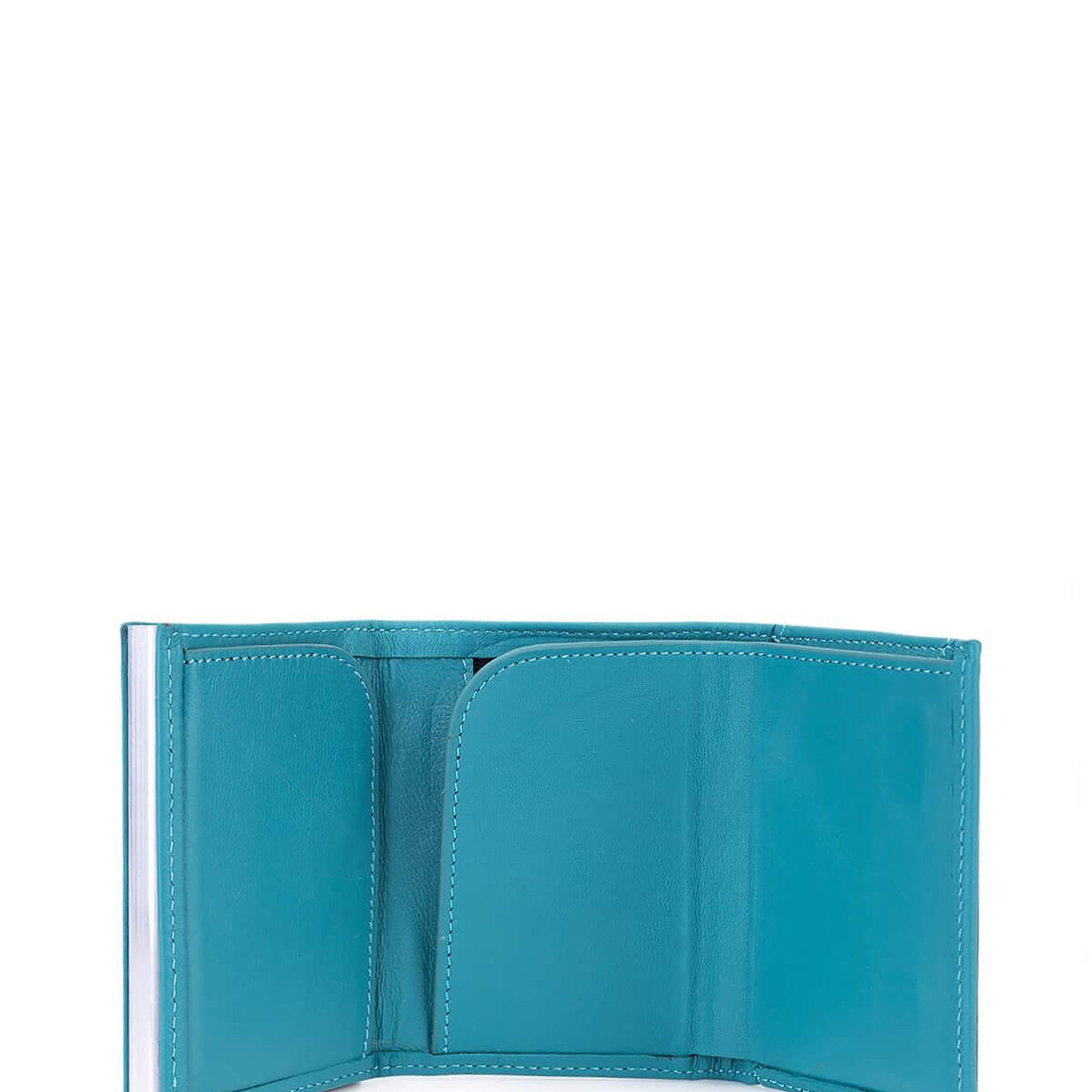 Tamer Tanca Erkek Hakiki Deri Petrol Kartlık