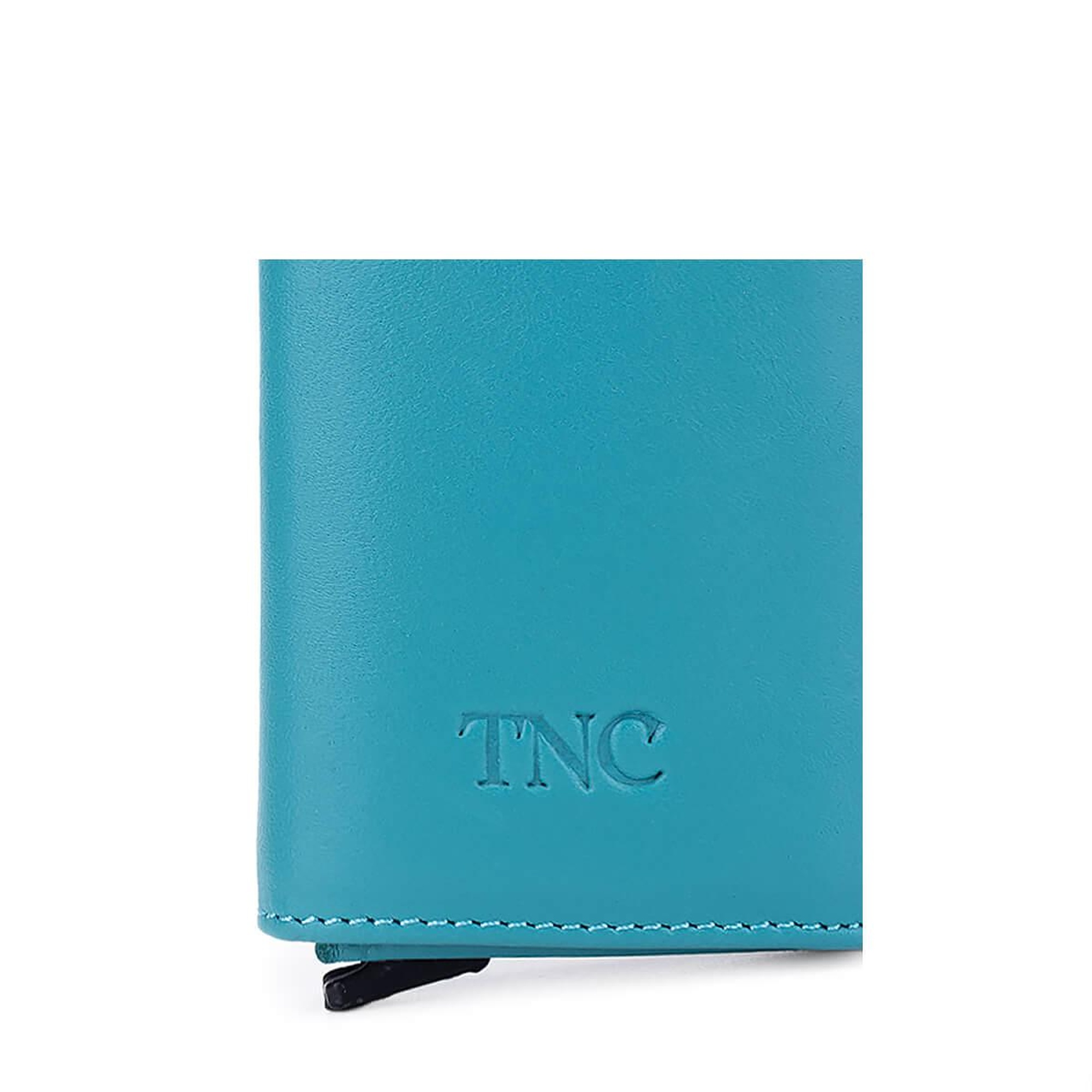 Tamer Tanca Erkek Hakiki Deri Petrol Kartlık