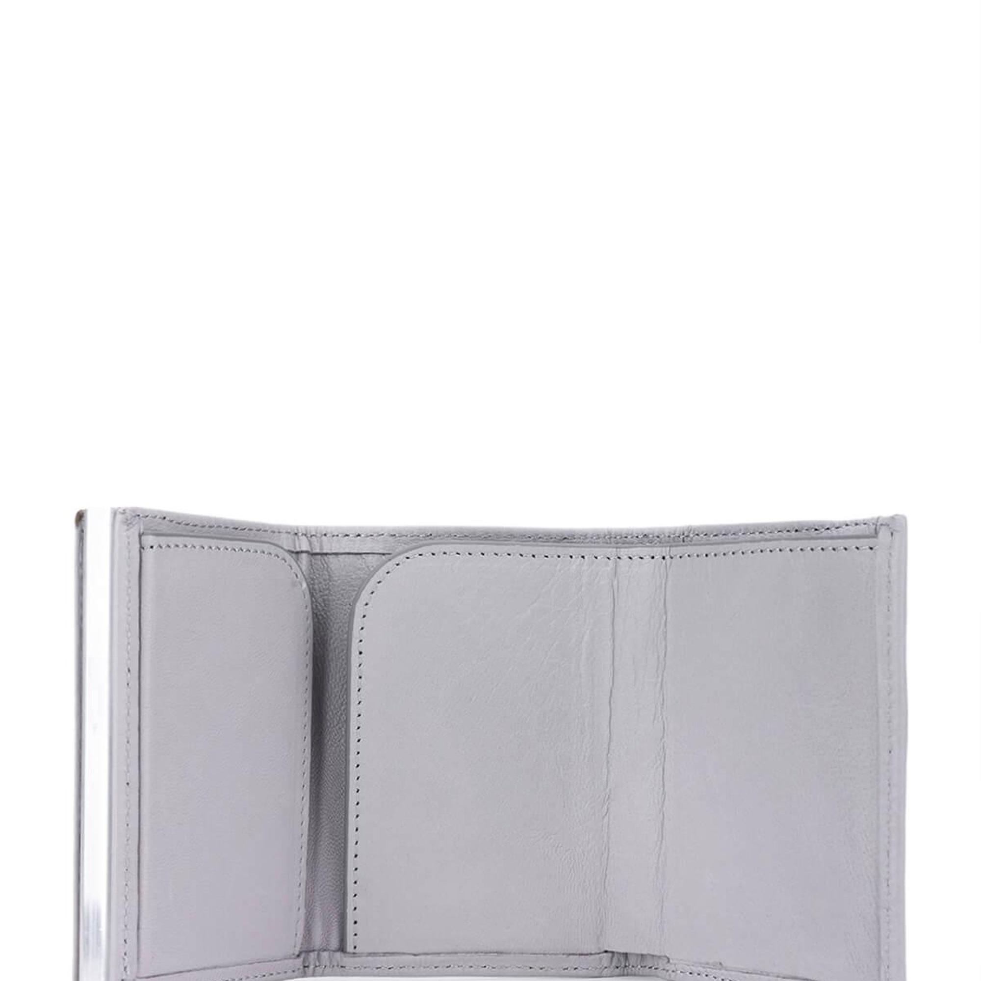 Tamer Tanca Erkek Hakiki Deri Gri Kartlık