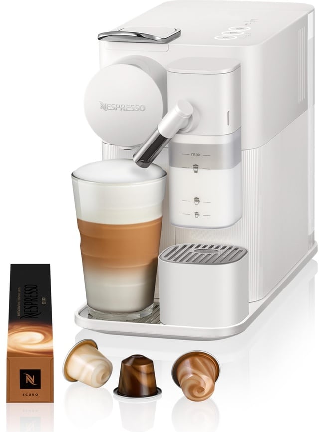  Nespresso F121 Latissima One Süt Çözümlü Espresso Kahve Makinesi, Beyaz