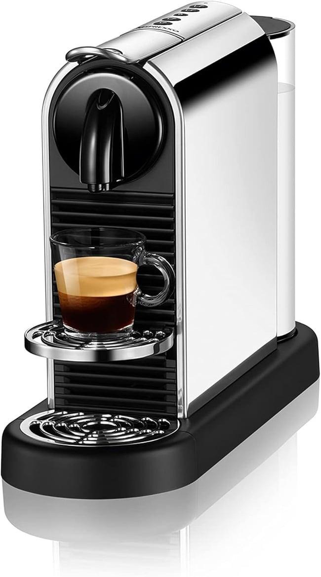  Nespresso D140 Citiz Platinum,Paslanmaz Çelik Kapsüllü Kahve Makinesi