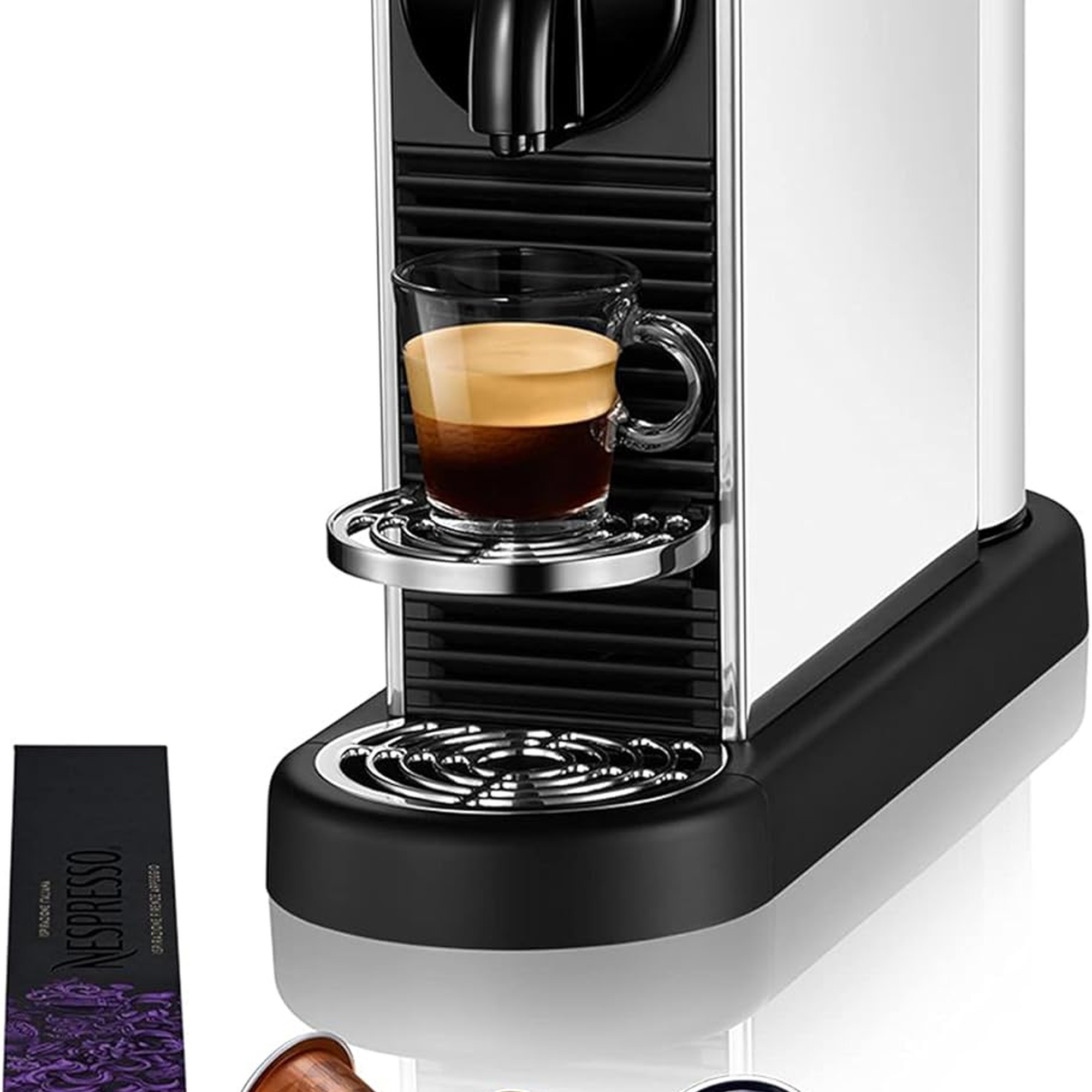 Nespresso D140 Citiz Platinum,Paslanmaz Çelik Kapsüllü Kahve Makinesi