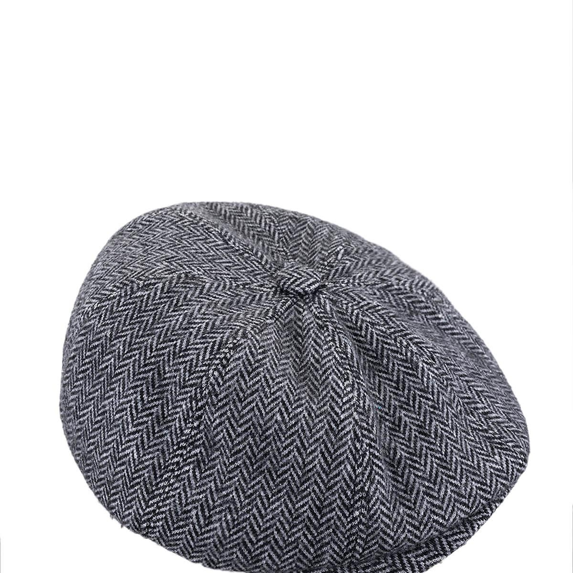 Tamer Tanca Erkek Tekstil Gri London Şapka