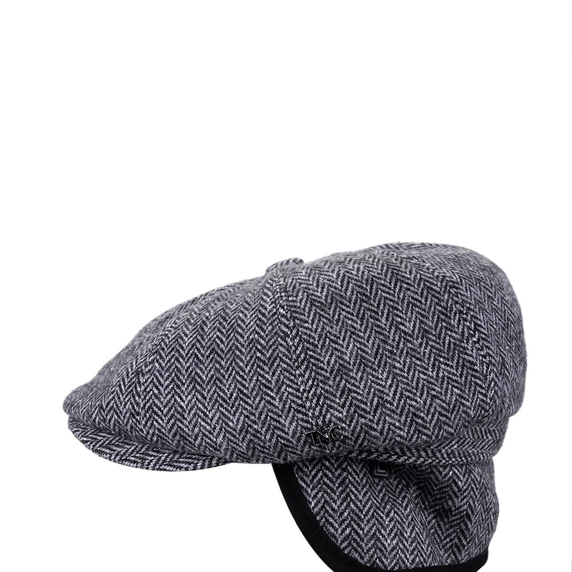 Tamer Tanca Erkek Tekstil Gri London Şapka