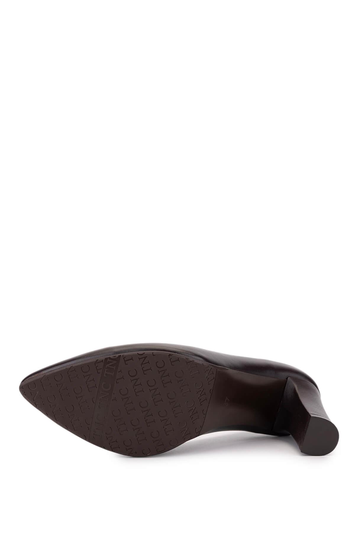 Tamer Tanca Tamer Tanca Kadın Kahverengi Topuklu Ayakkabı Basketbol Ayakkabıları | FashFed Kahverengi - 5. görsel