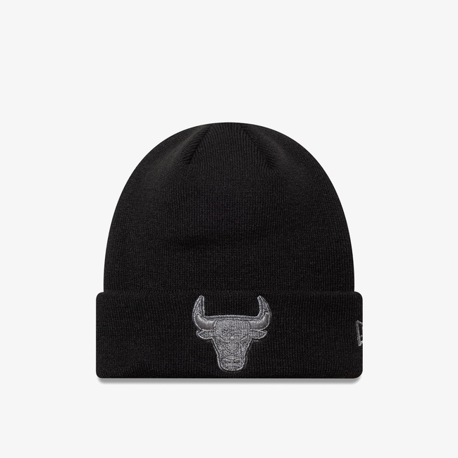  New Era Chicago Bulls NBA Metallic Unisex Siyah Bere