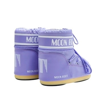  Moon Boot Icon Low Nylon Kadın Mor Kar Botu