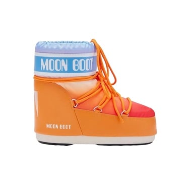  Moon Boot Icon Low Kız Çocuk Turuncu Kar Botu