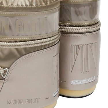  Moon Boot Moon Boot Icon Low Glance Kadın Gri Kar Botu