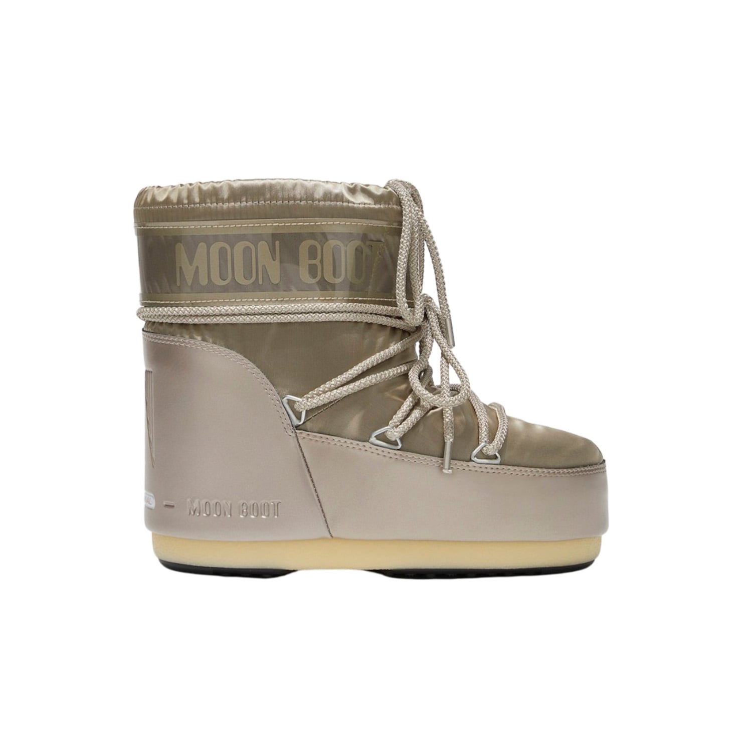  Moon Boot Moon Boot Icon Low Glance Kadın Gri Kar Botu