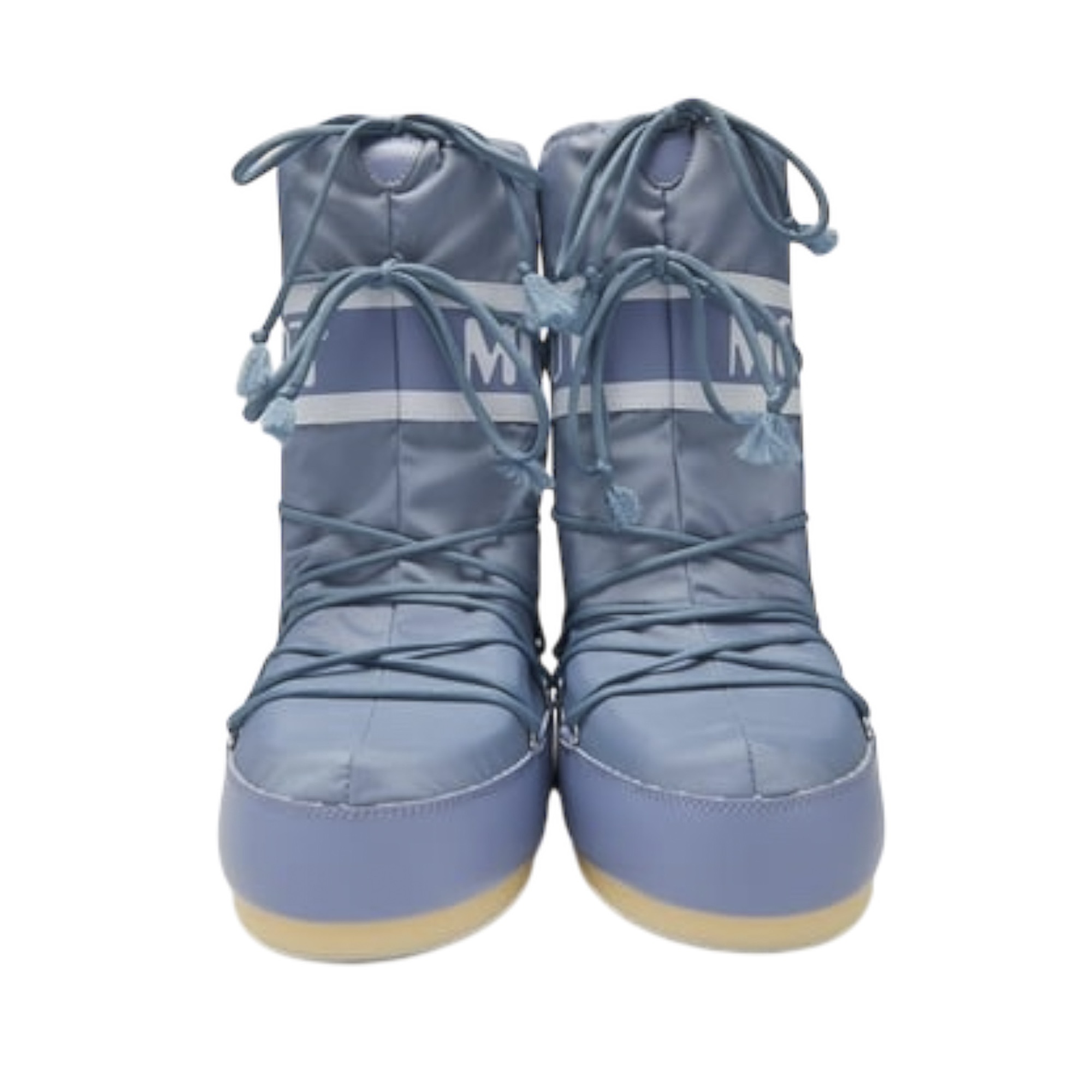 Moon Boot Icon Nylon Kadın Gri Kar Botu