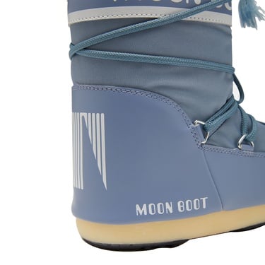  Moon Boot Icon Nylon Kadın Gri Kar Botu