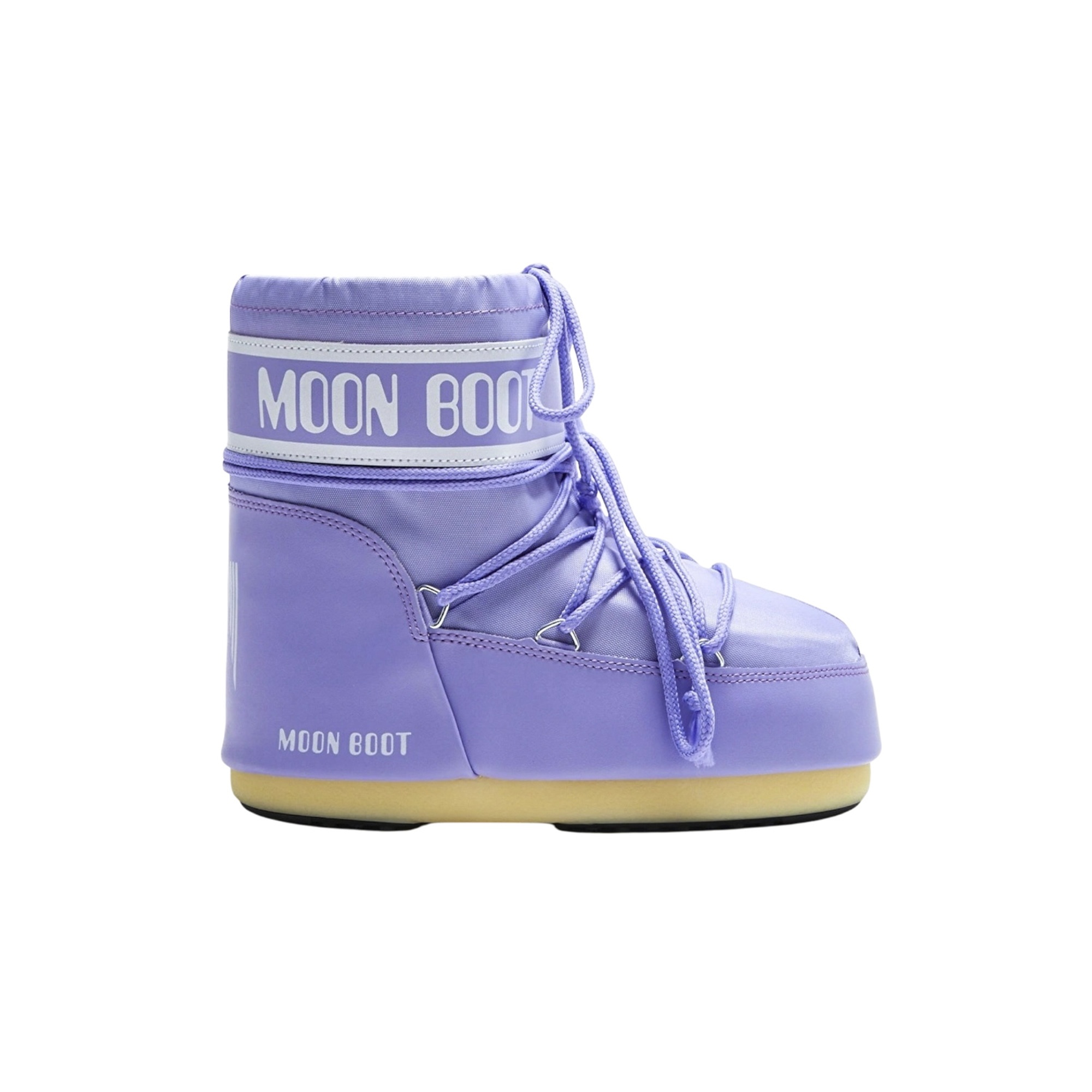 Moon Boot Icon Low Nylon Kadın Mor Kar Botu