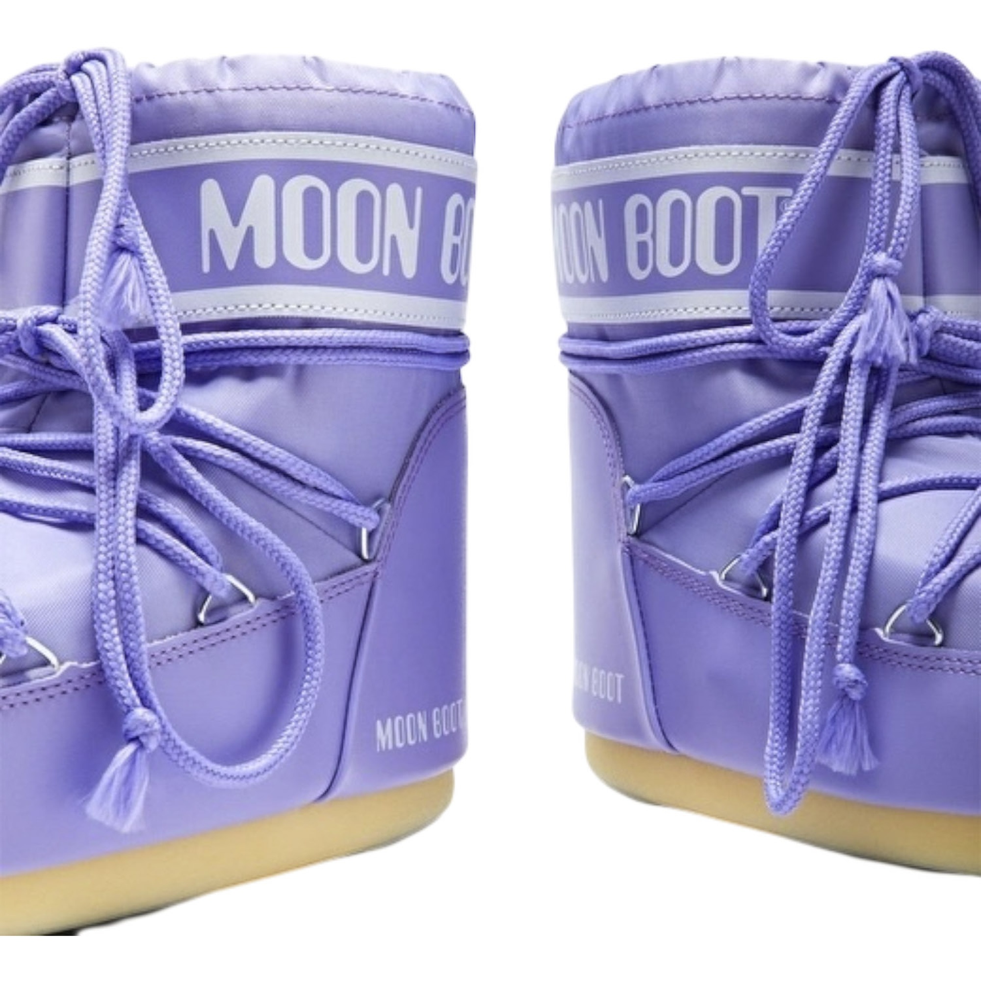 Moon Boot Icon Low Nylon Kadın Mor Kar Botu