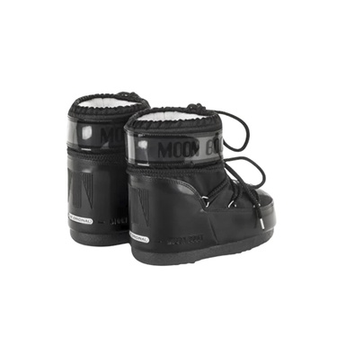  Moon Boot 80d1409350-n001 Moon Boot Icon Low Glance Kadın Siyah Kar Botu