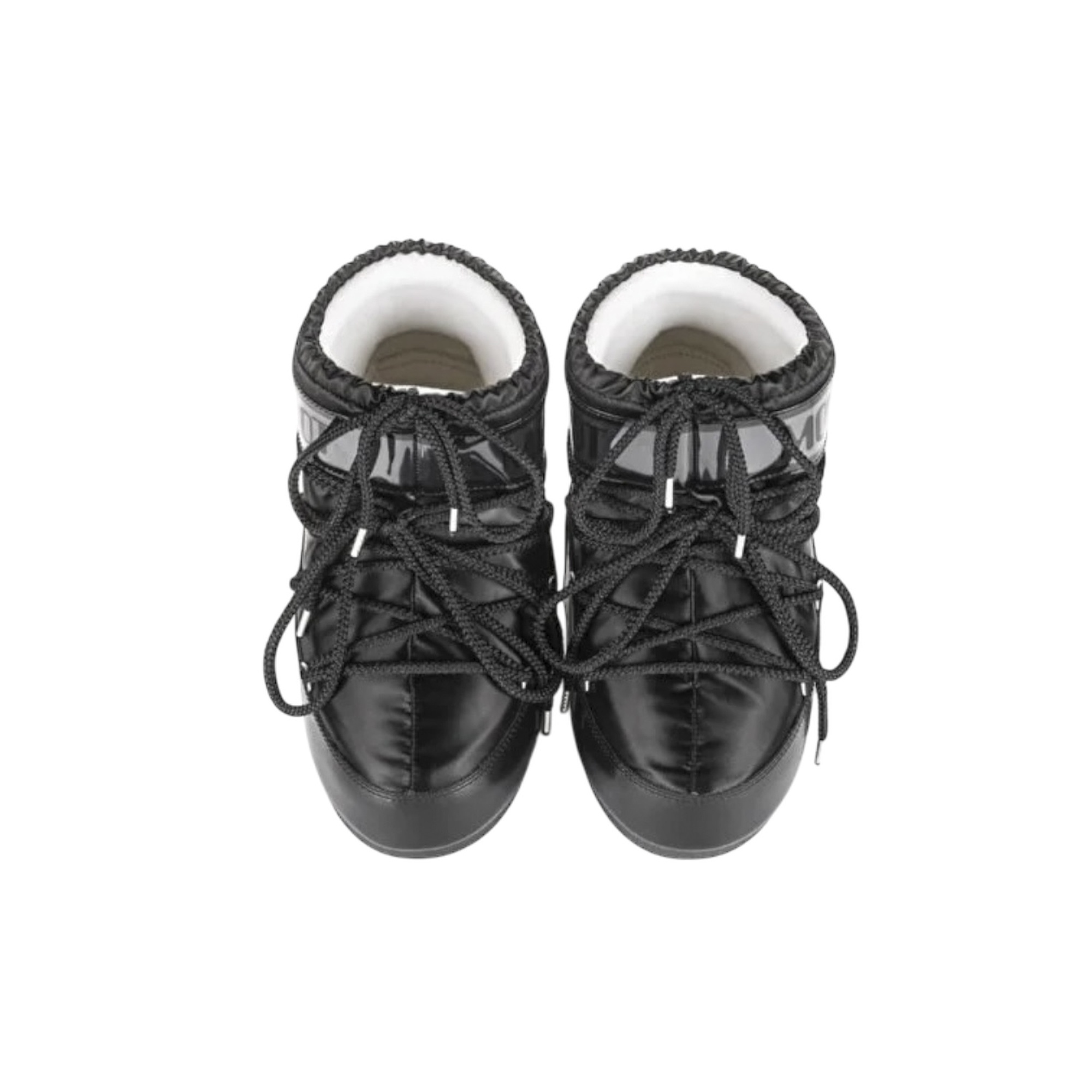 Moon Boot 80d1409350-n001 Moon Boot Icon Low Glance Kadın Siyah Kar Botu