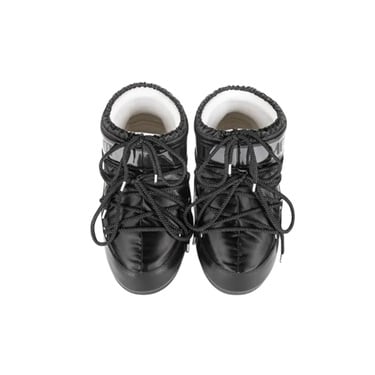  Moon Boot 80d1409350-n001 Moon Boot Icon Low Glance Kadın Siyah Kar Botu
