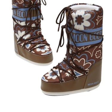  Moon Boot Icon Flower Kadın Kar Botu
