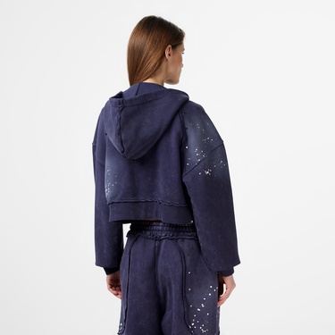  Les Benjamins Regular Fit Kadın Mor Sweatshirt