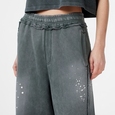  Les Benjamins Regular Fit Kadın Gri Eşofman Altı