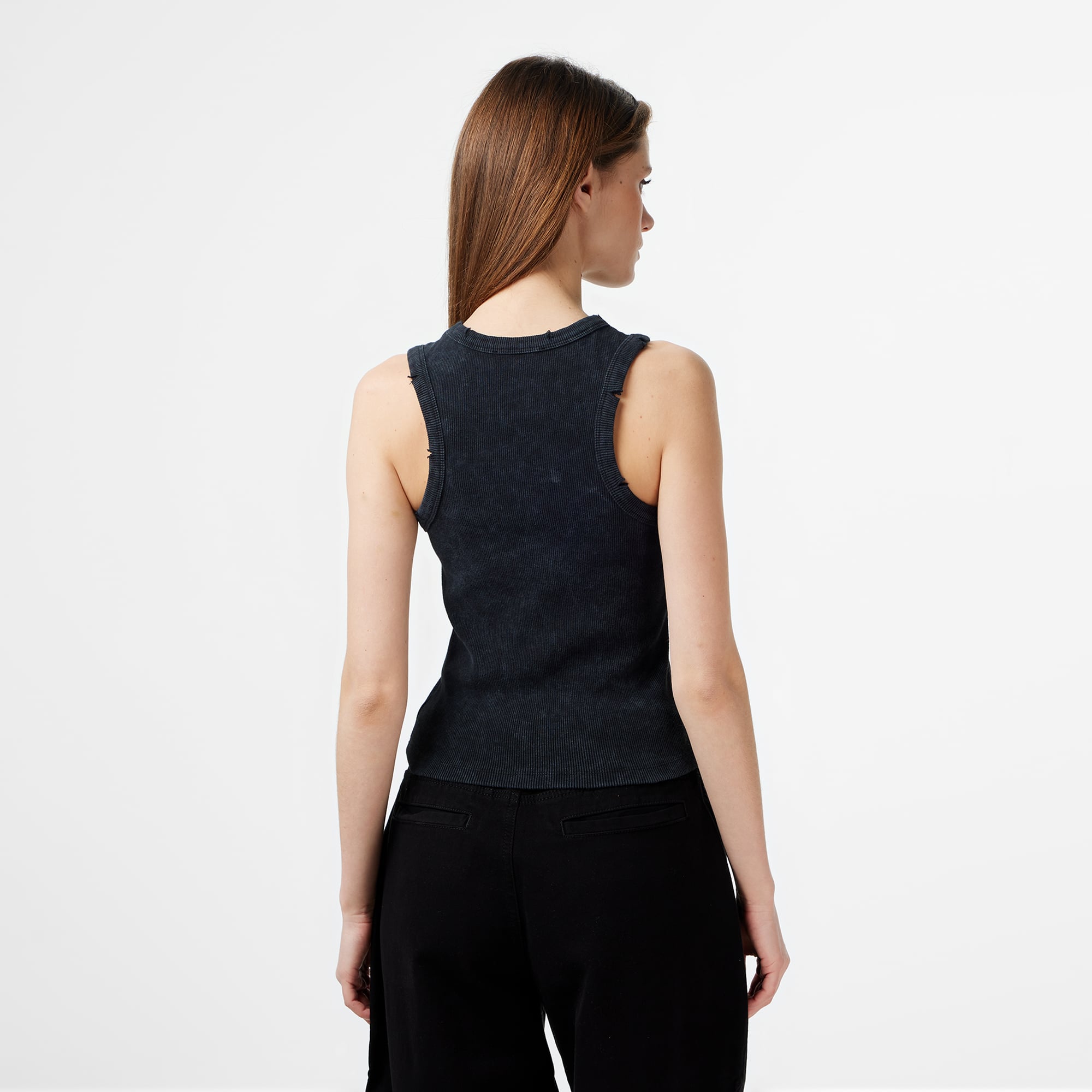 Les Benjamins Regular Fit Kadın Siyah Atlet