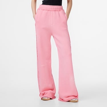  Les Benjamins Regular Fit Kadın Pembe Eşofman Altı