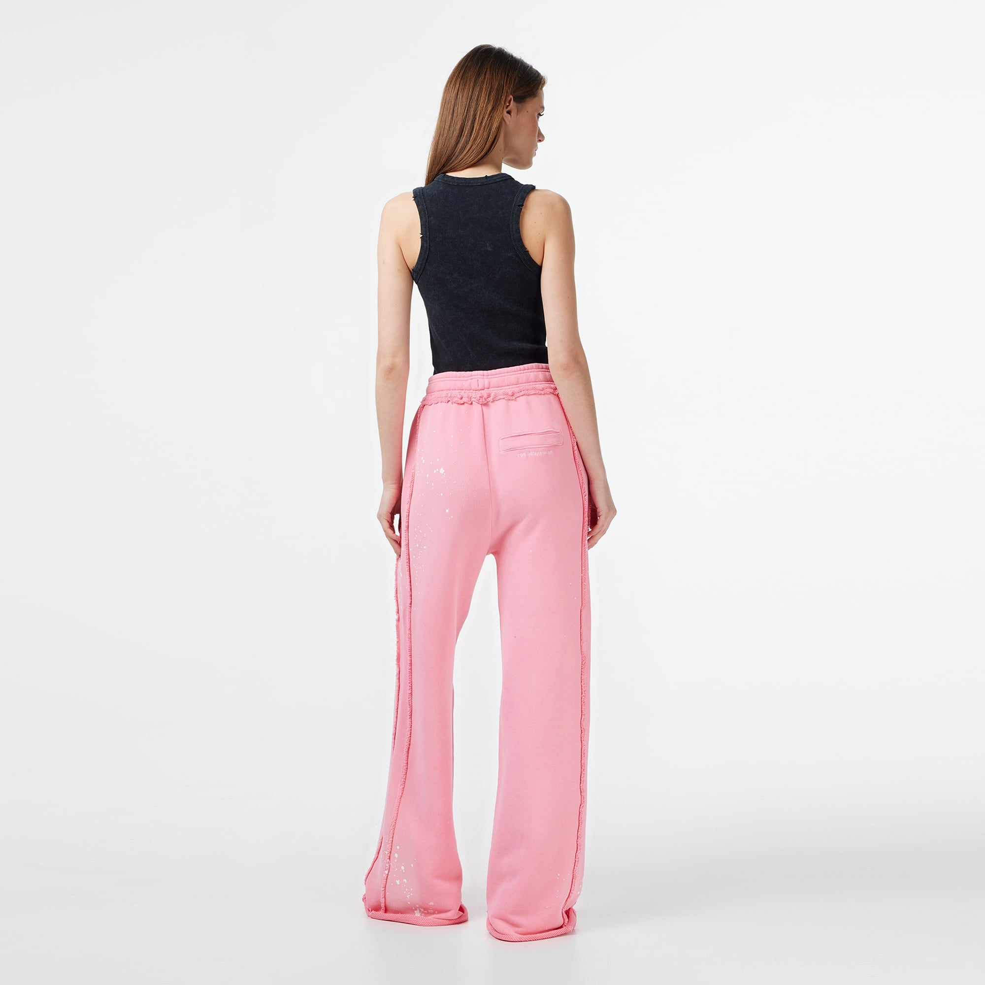 Les Benjamins Regular Fit Kadın Pembe Eşofman Altı