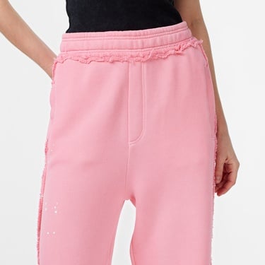  Les Benjamins Regular Fit Kadın Pembe Eşofman Altı