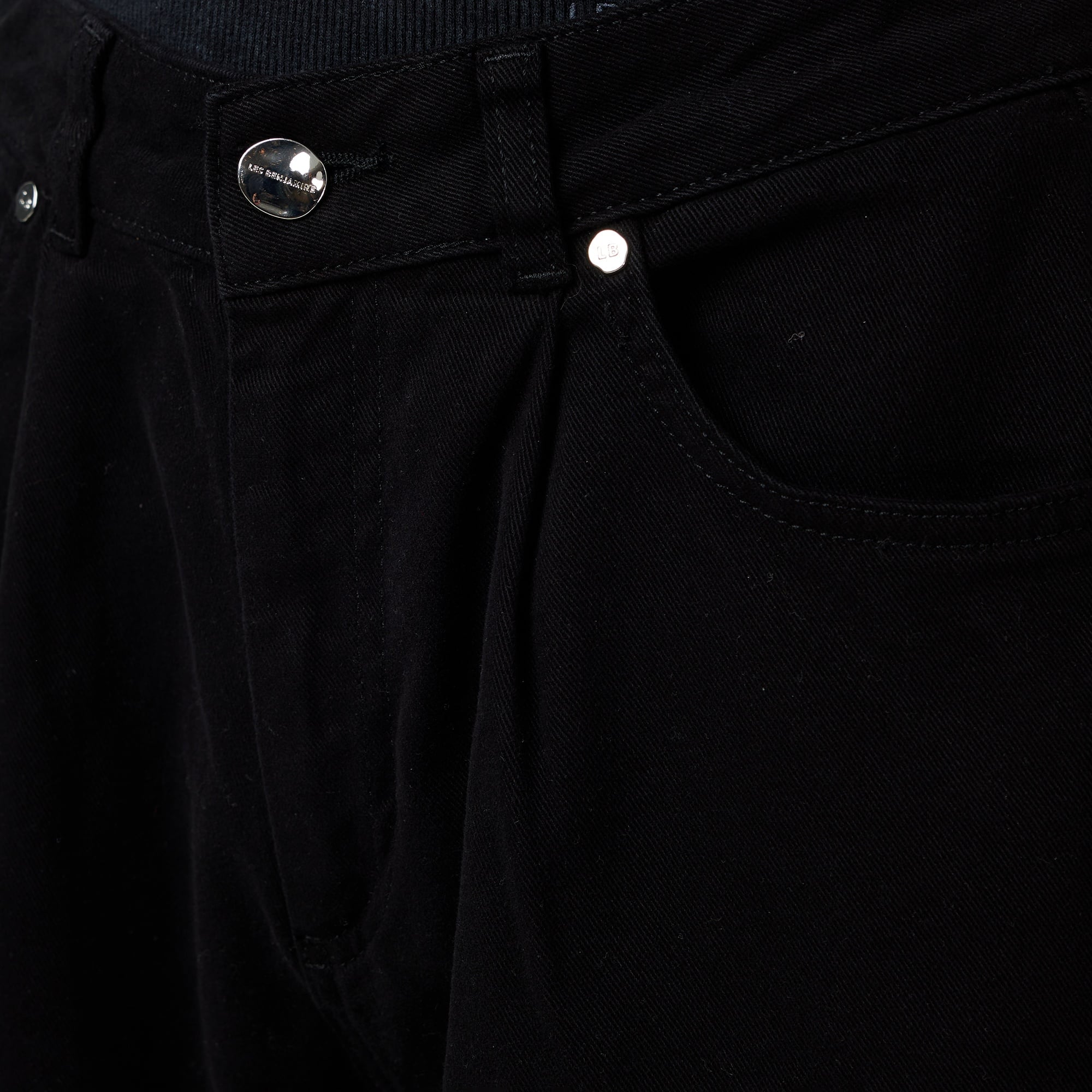 Les Benjamins Regular Fit Kadın Siyah Pantolon