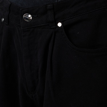  Les Benjamins Regular Fit Kadın Siyah Pantolon