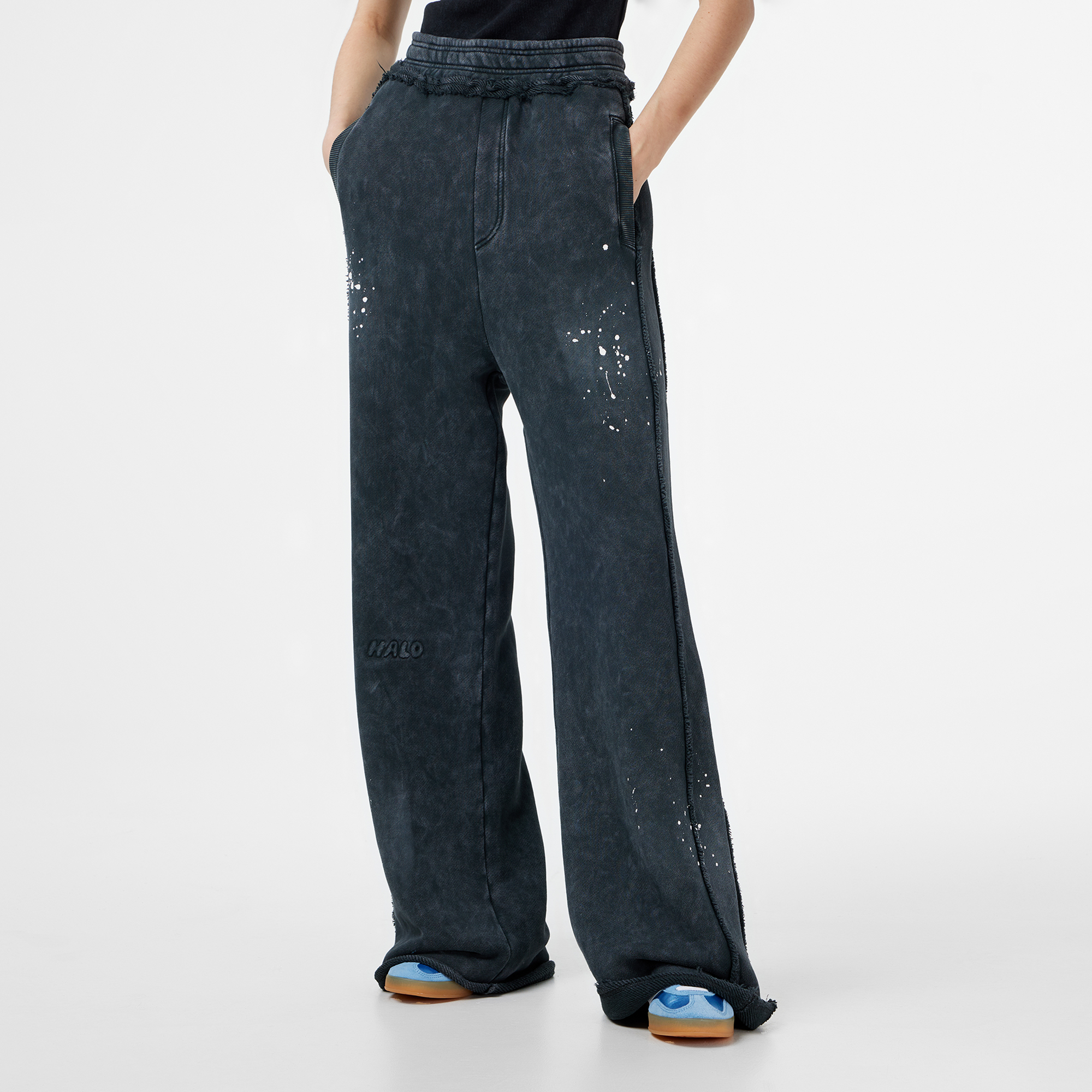 Les Benjamins Regular Fit Kadın Siyah Eşofman Altı