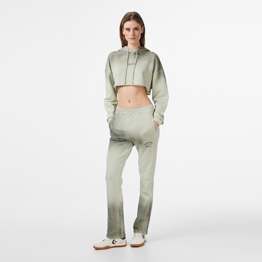  Les Benjamins Regular Fit Kadın Yeşil Eşofman Altı