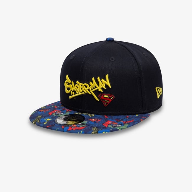  New Era DC Superman 9Fifty Çocuk Siyah Şapka