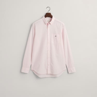  GANT Erkek Pembe Regular Fit Düğmeli Yaka Poplin Gömlek