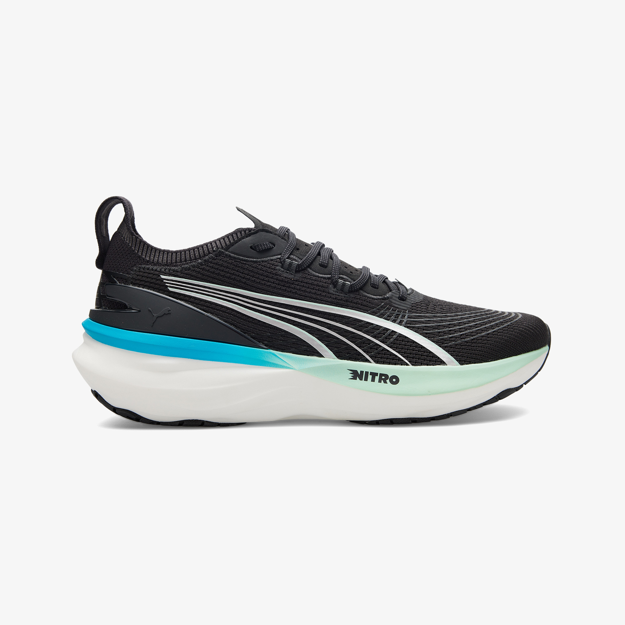  Puma Foreverrun Nitro 2 Erkek Siyah Koşu Ayakkabısı