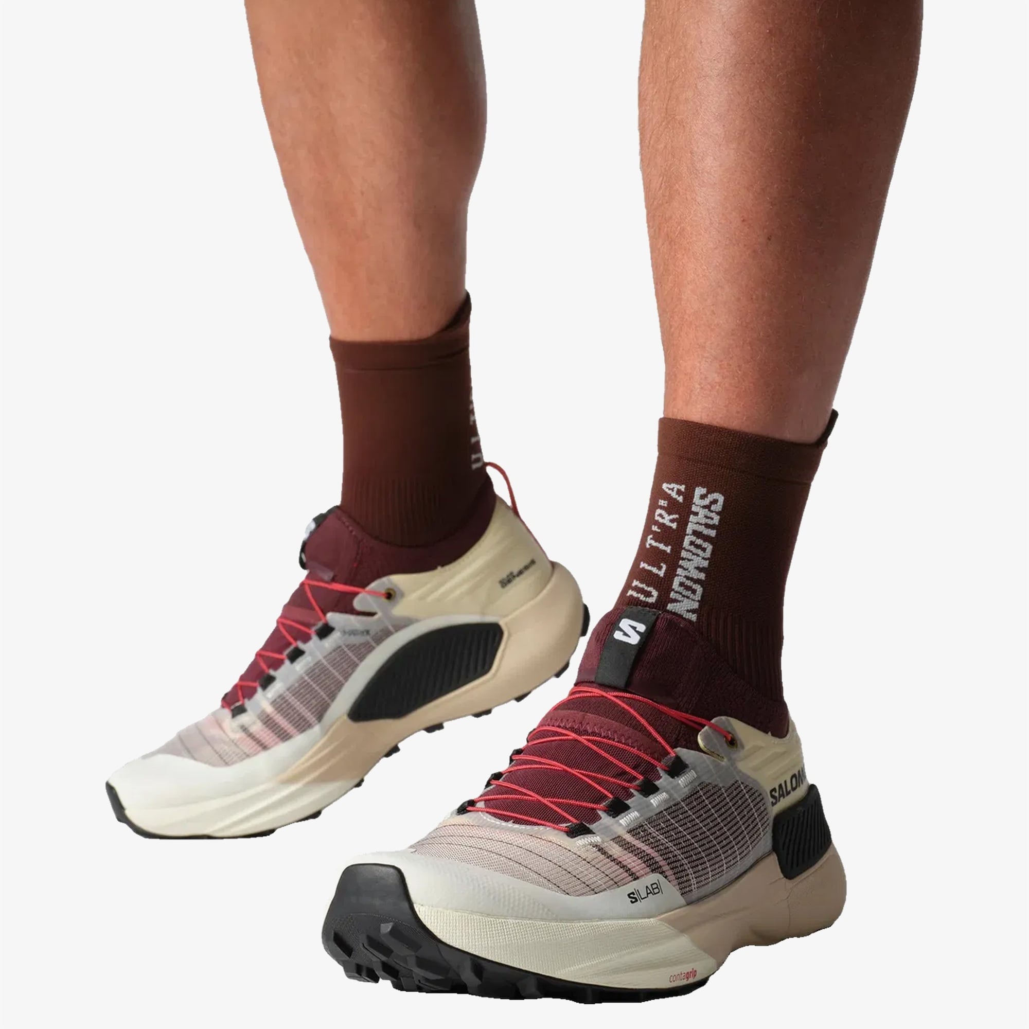 Salomon S/Lab Genesis Unisex Krem Koşu Ayakkabısı