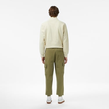  Erkek Loose Fit Haki Eşofman Altı