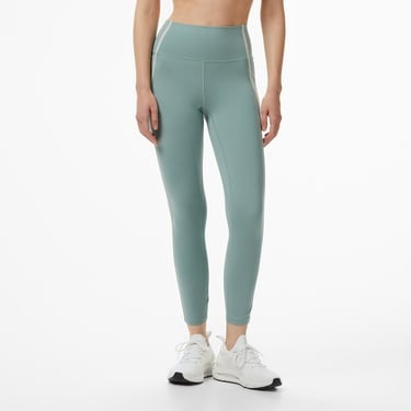  Under Armour Meridian Piped Kadın Yeşil Koşu Tayt