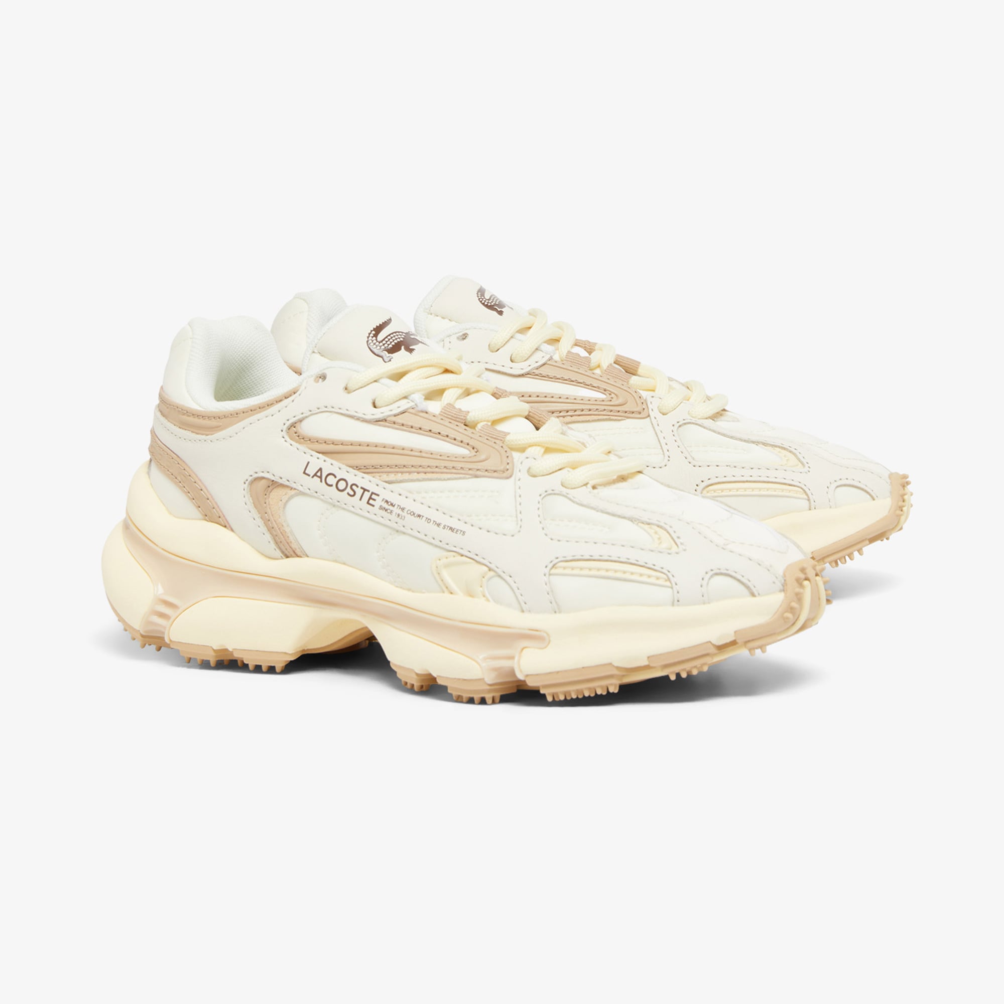 Lacoste Lacoste L003 2K24 Kadın Bej Sneaker | FashFed Bej - 4. görsel