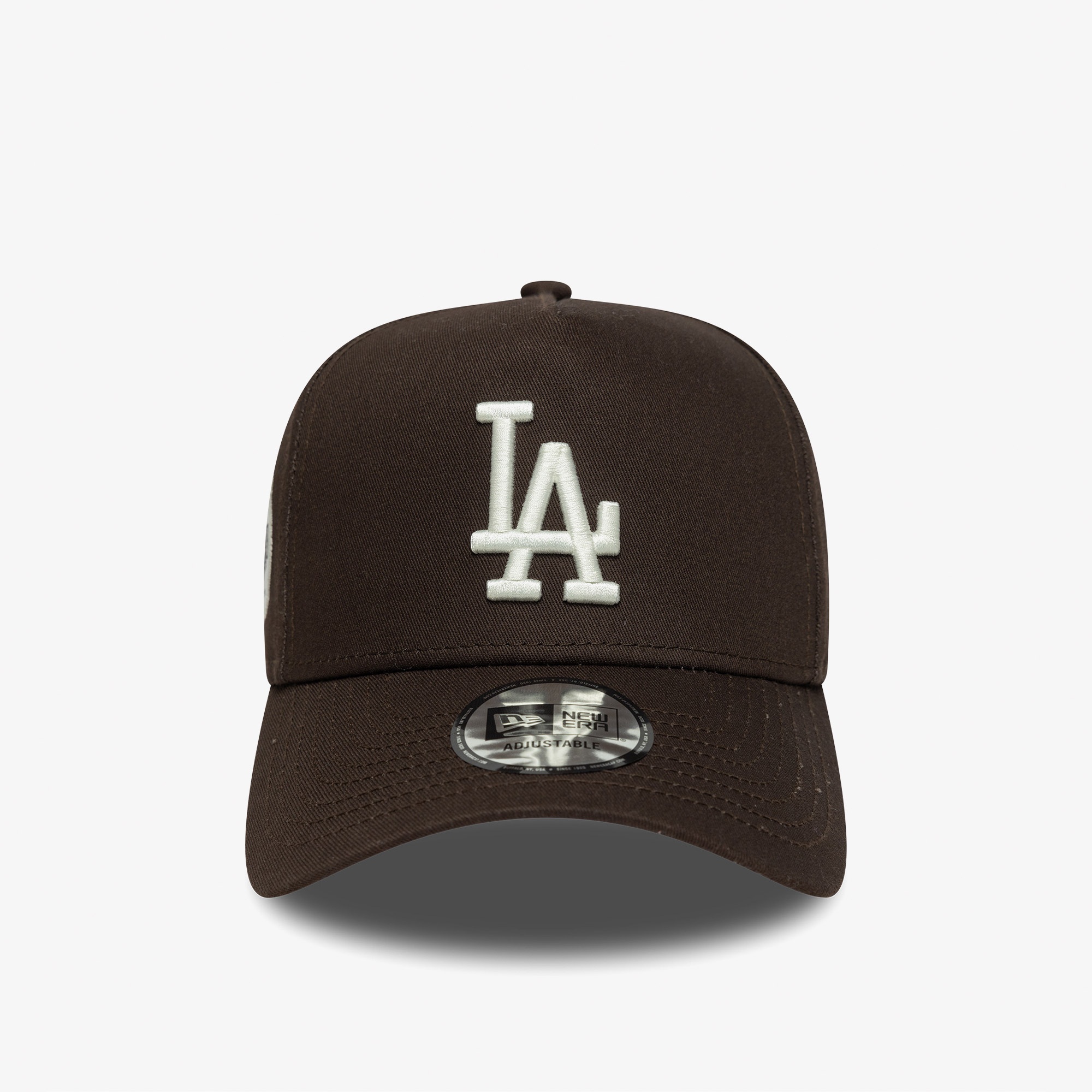 New Era LA Dodgers MLB Sidepatch 9FORTY Unisex Kahverengi Şapka