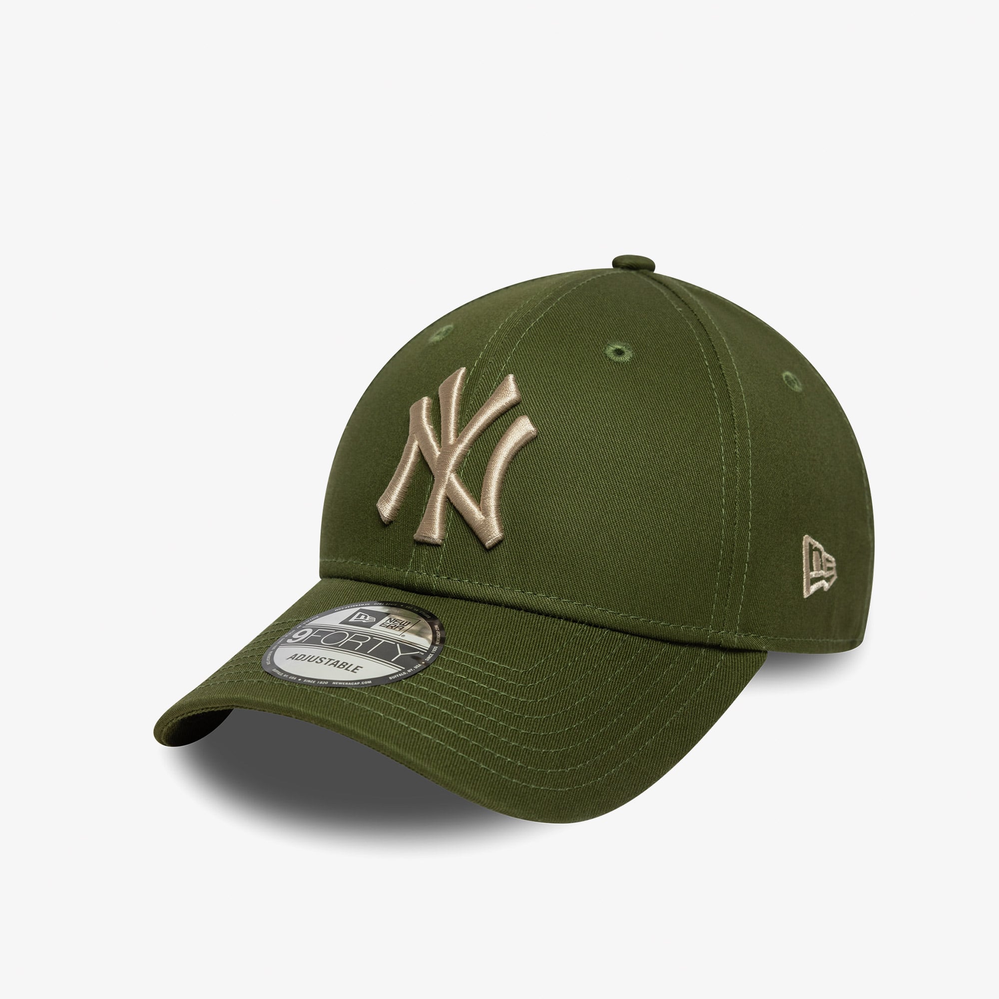  New Era 9Forty League Essential MLB New York Yankees Unisex Haki Beyzbol Şapkası