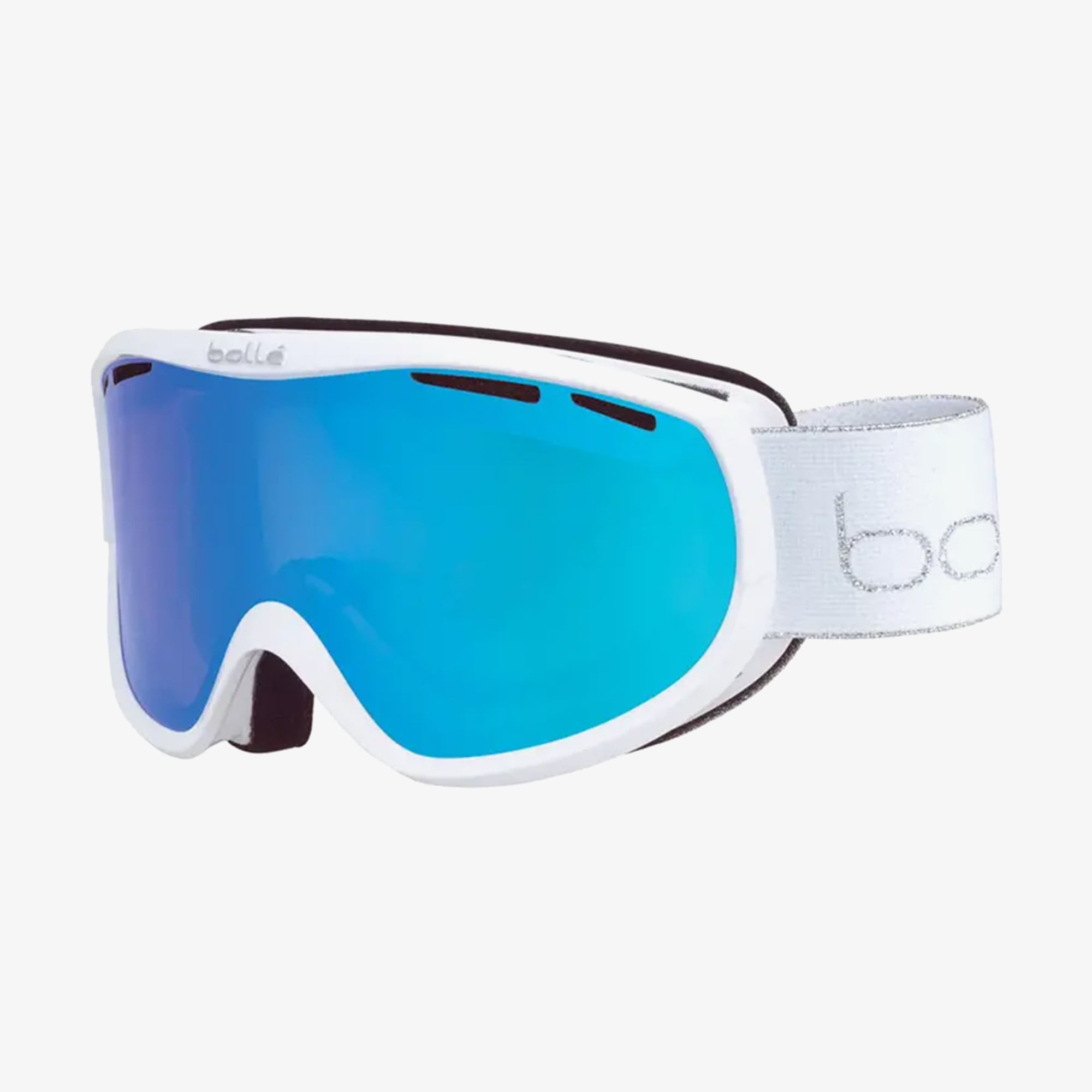  Bolle Sierra Unisex Beyaz/Mavi Kayak Gözlüğü