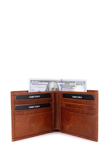  Tamer Tanca Erkek Hakiki Deri Taba Cüzdan