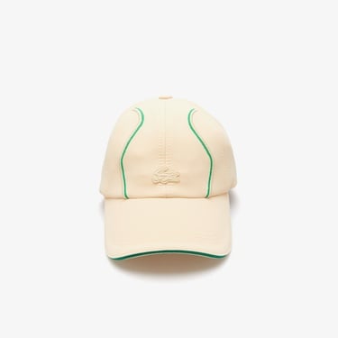  Lacoste x House of SuperStep Baskılı Unisex Bej Şapka