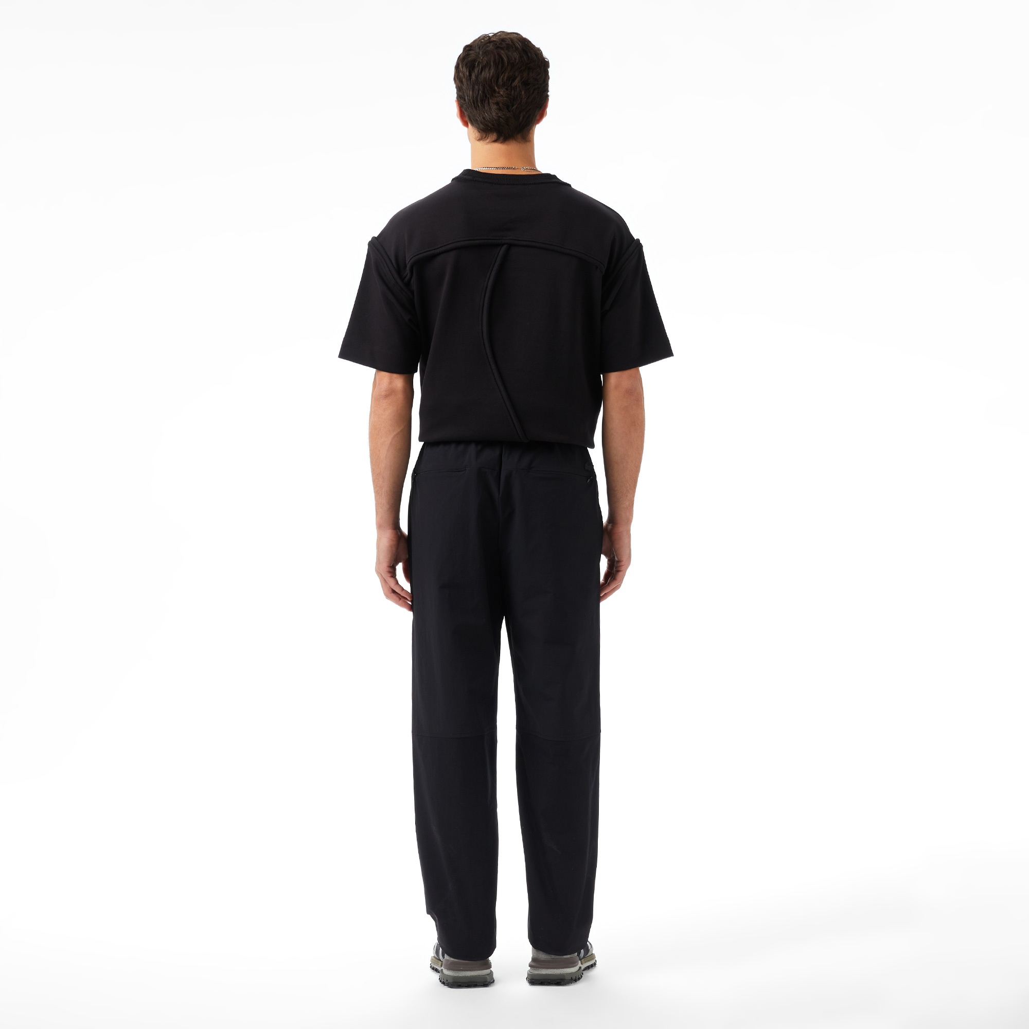 Lacoste x House of SuperStep Slim Fit Erkek Siyah Pantolon